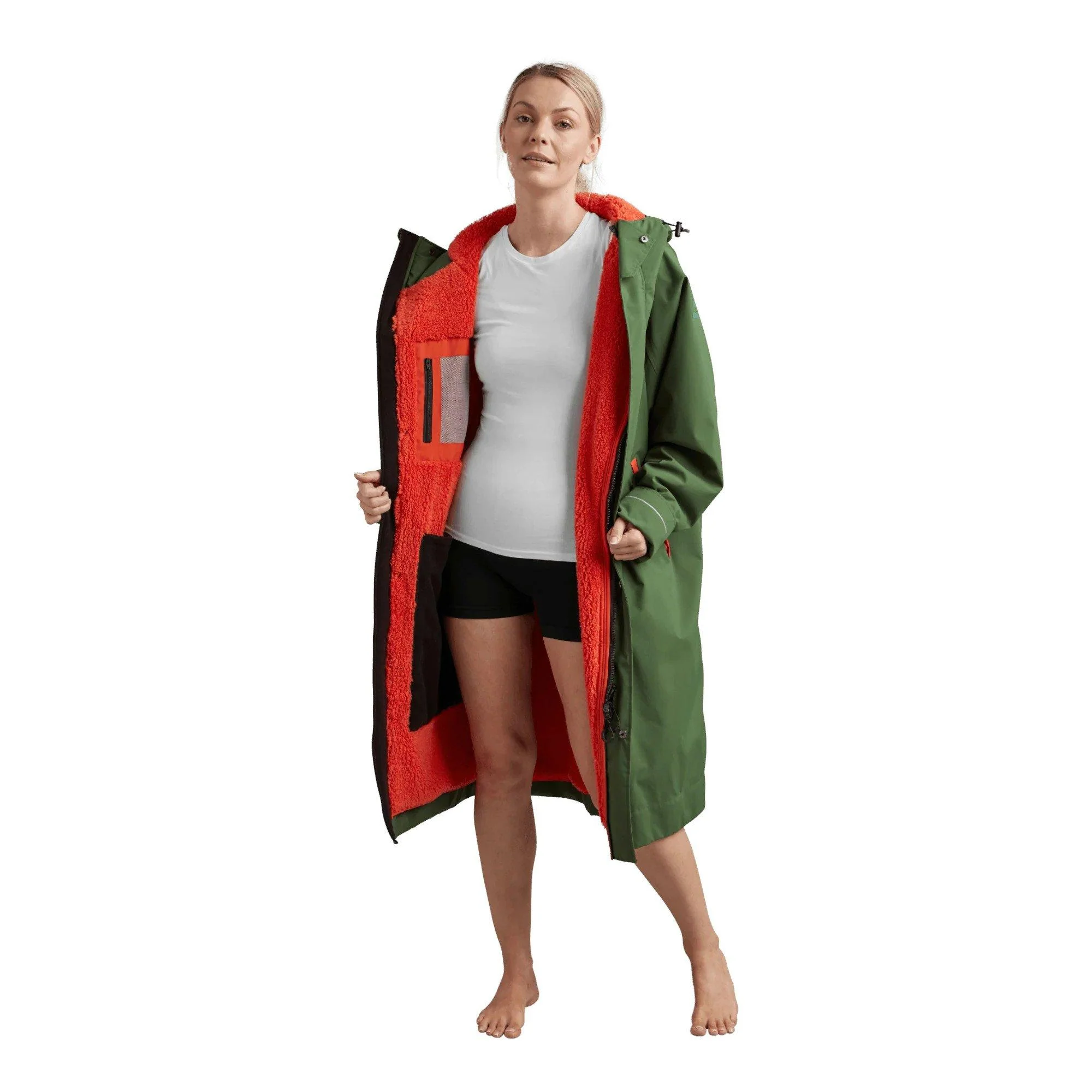 Unisex Pro Change Evo Long-Sleeve Changing Robe - Green - Image 3