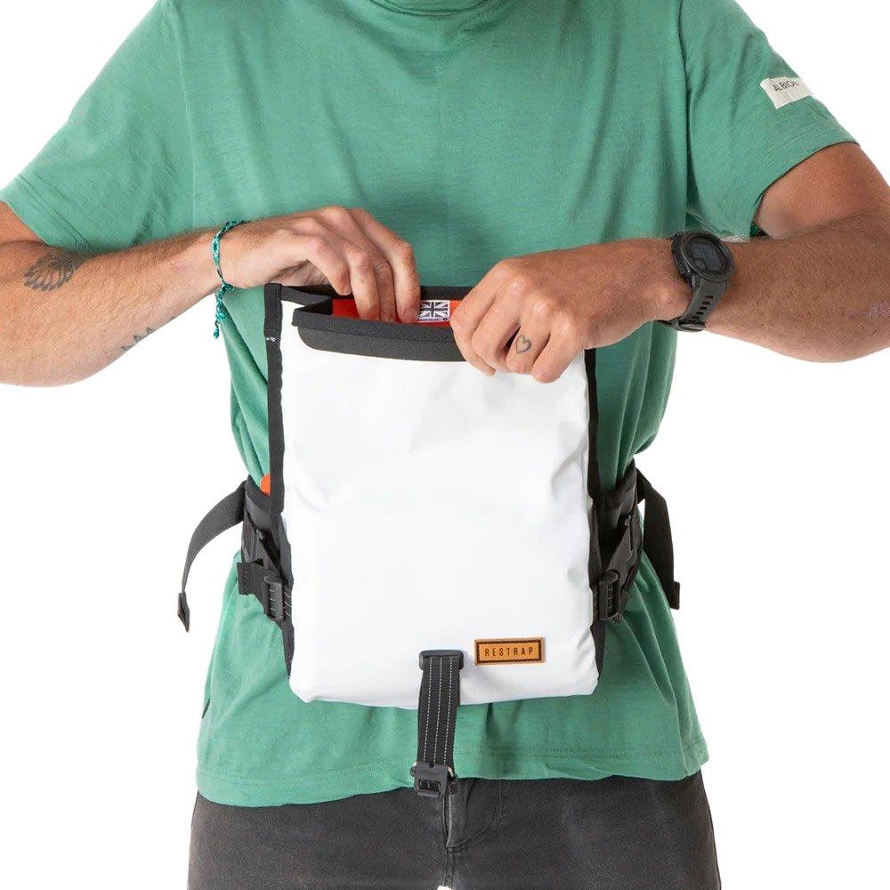 Utility Hip Pack/Bar Bag - White - Image 8