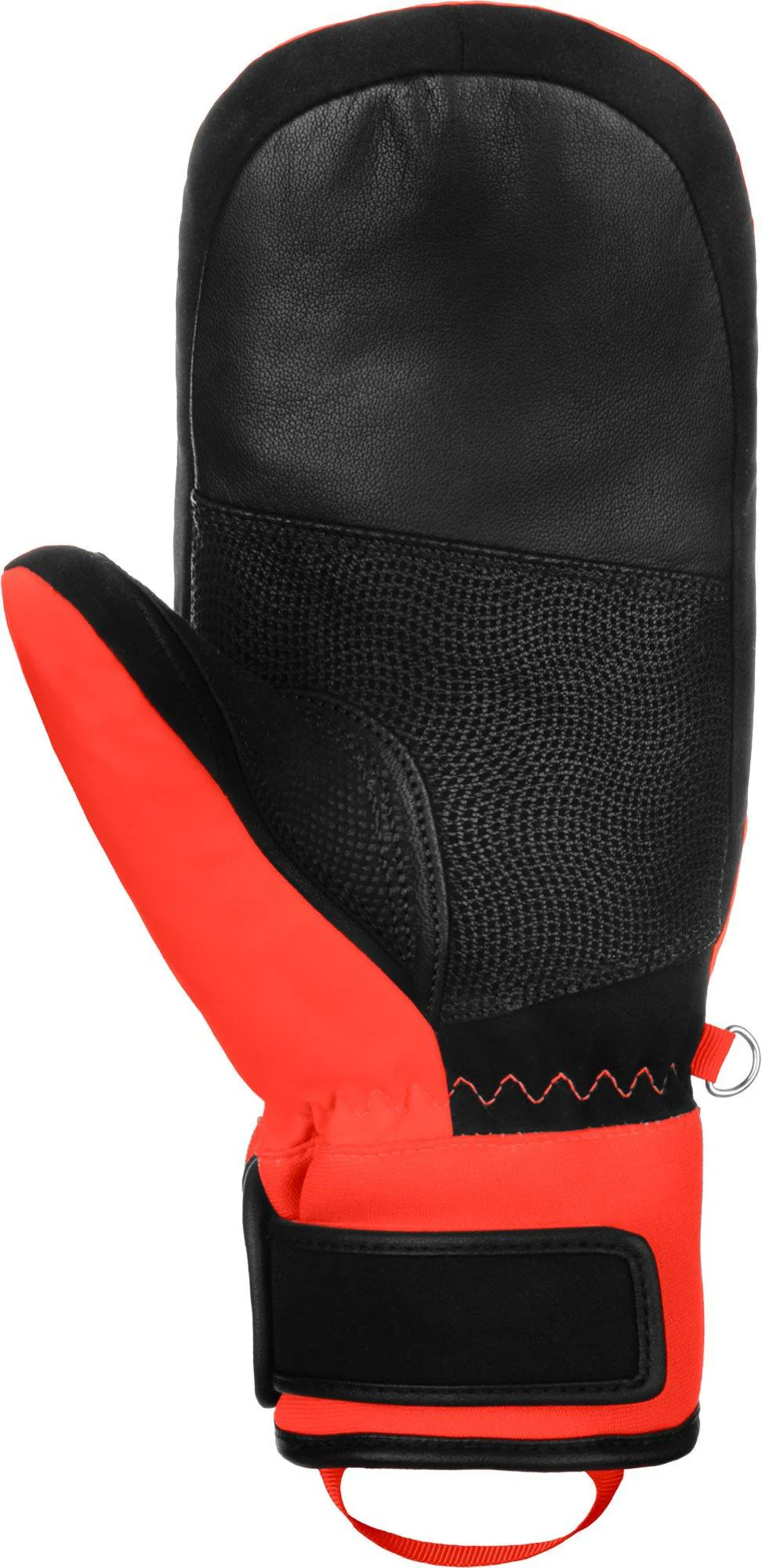 Reusch WC Warrior R-Tex XT Mitten - Black / Fluo Red - Image 2