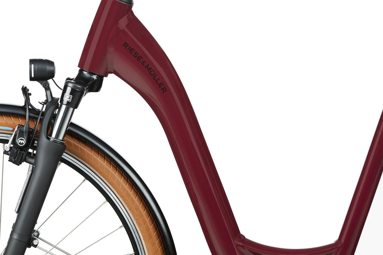 Swing4 Silent Hybrid E-Bike - Red - Image 2