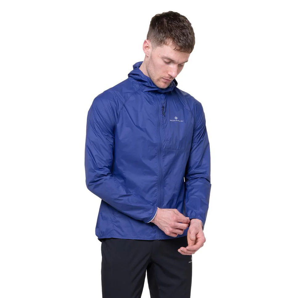 Men's Tech All-Terrain Running Jacket - Blue - Image 3