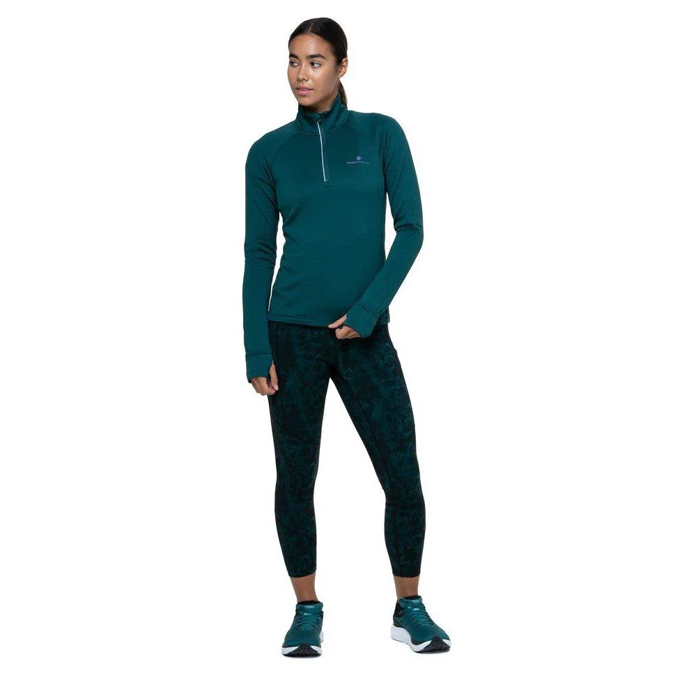 Women's Tech Crop Tights - Green - Image 8