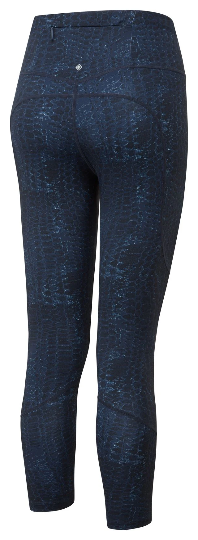Women's Tech 7/8 Length Cropped Tights - Navy - Image 2