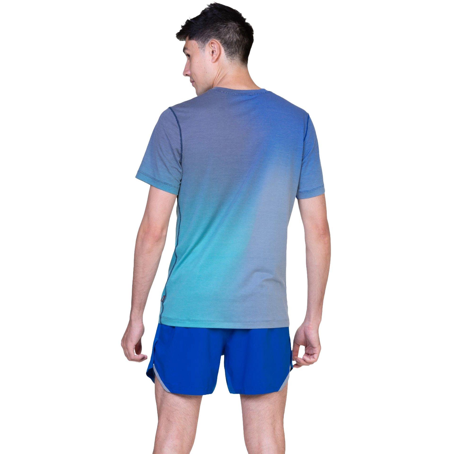 Men's Tech Golden Hour T-Shirt - Blue - Image 2