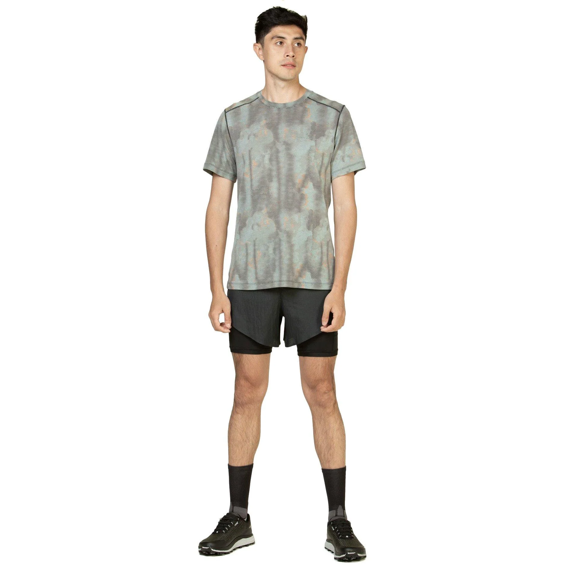 Men's Tech Golden Hour T-Shirt - Green - Image 3