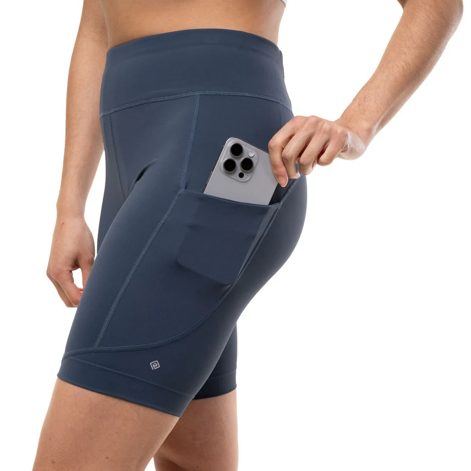 Women's Tech Stretch Shorts - Blue - Image 5