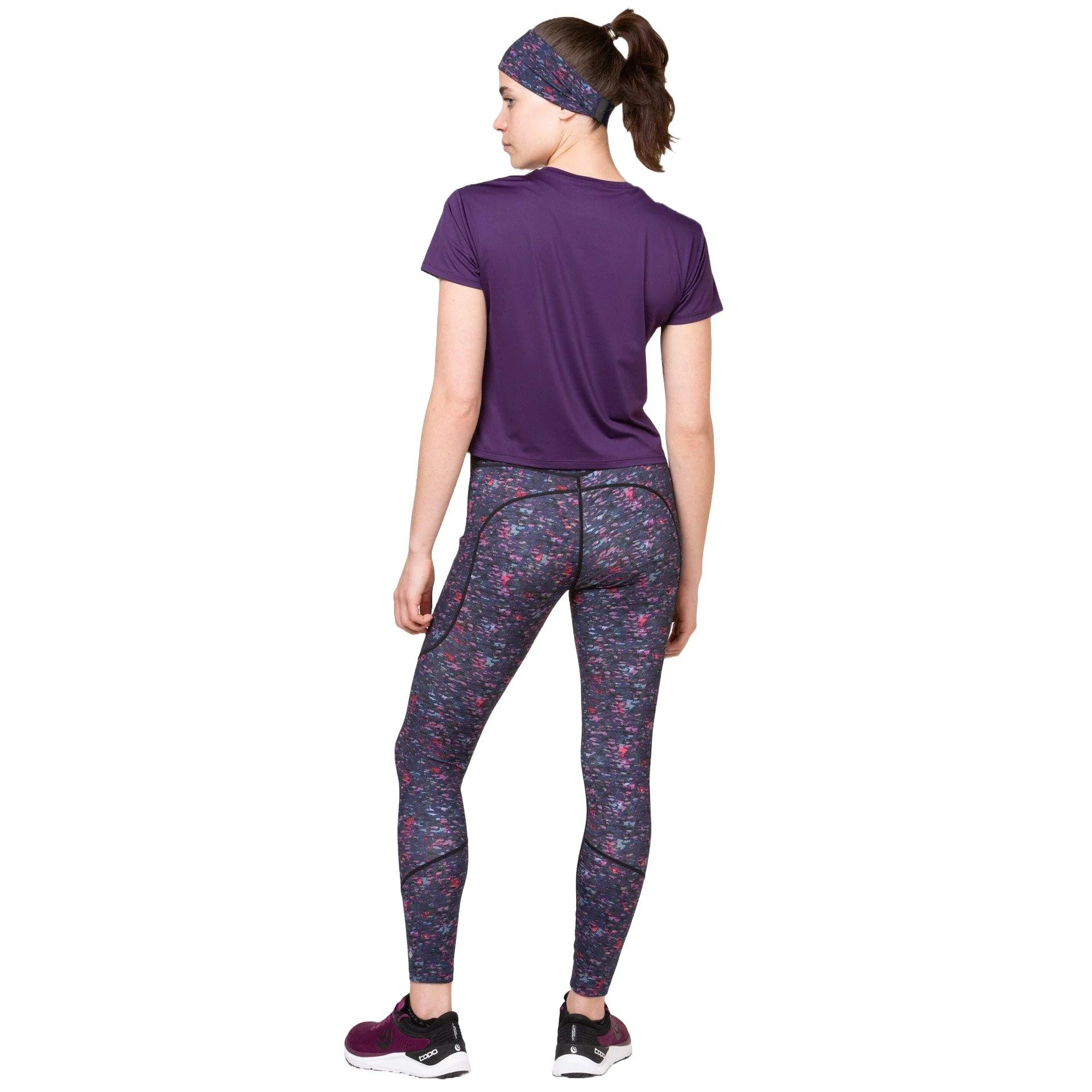 Women's Tech Tights - Purple - Image 6