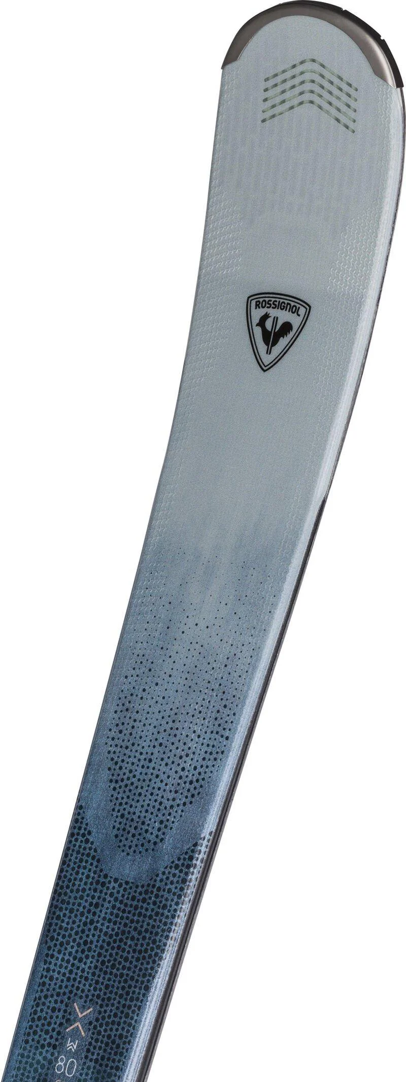 Women's All Mountain Experience 80 Carbon Skis + XPRESS W 11 GW B83 BK/SPKL Bindings - Blue - Image 3