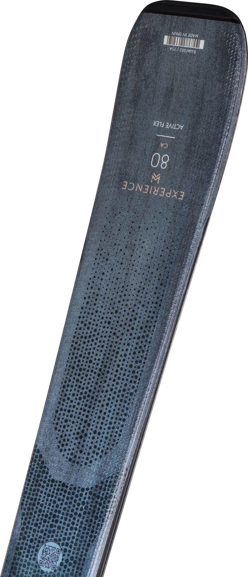 Women's All Mountain Experience 80 Carbon Skis + XPRESS W 11 GW B83 BK/SPKL Bindings - Blue - Image 4