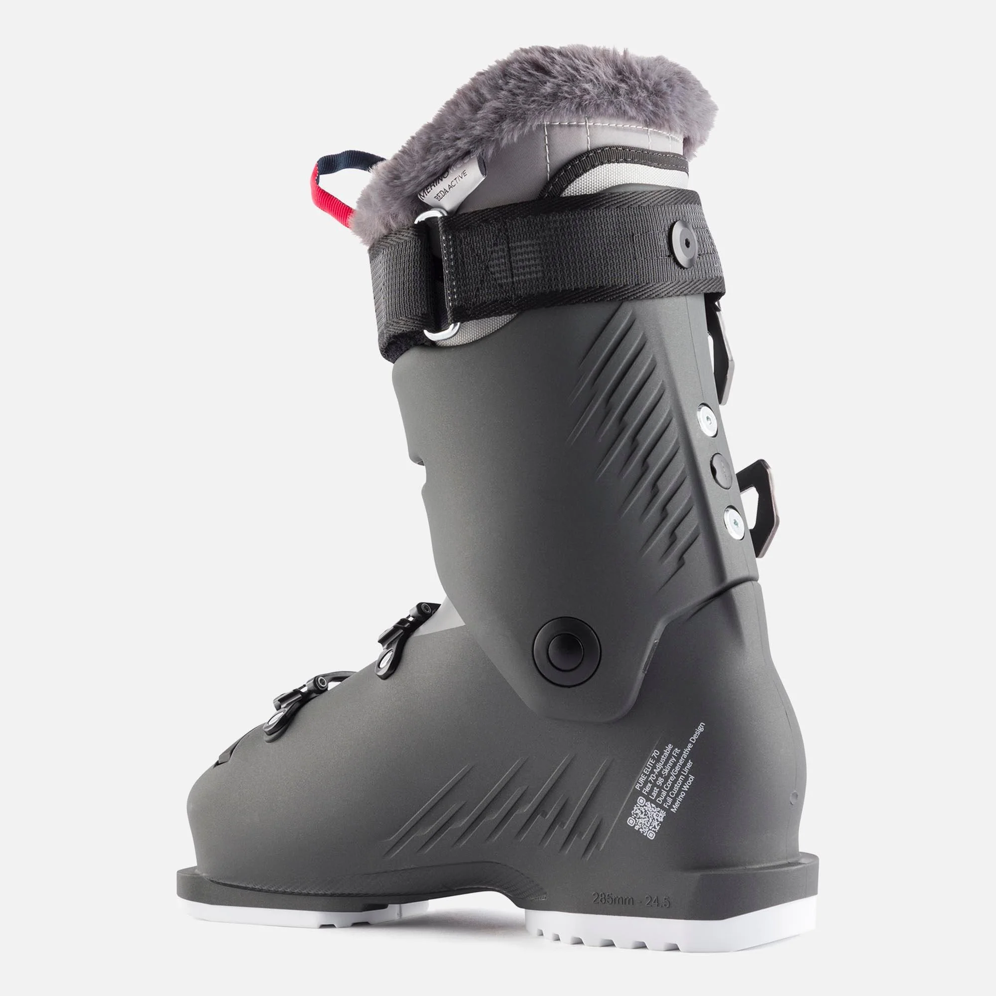 Women's Pure Elite 70 Ski Boot - Metal Anthracite - Image 2