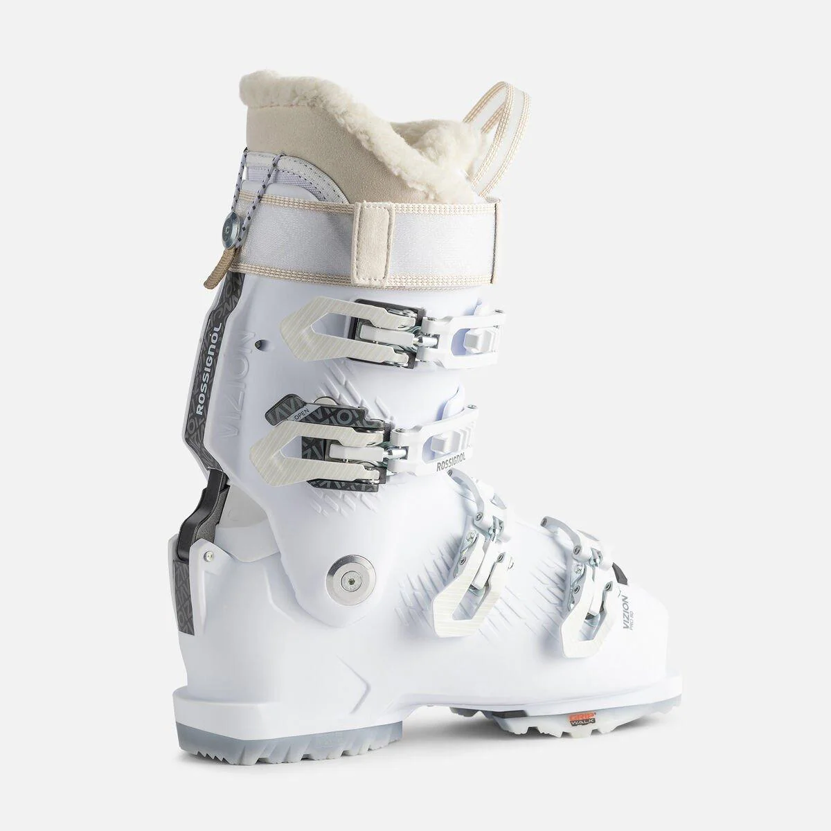 Women's Vizion 4B Pro 80 GW Ski Boots - White - Image 4