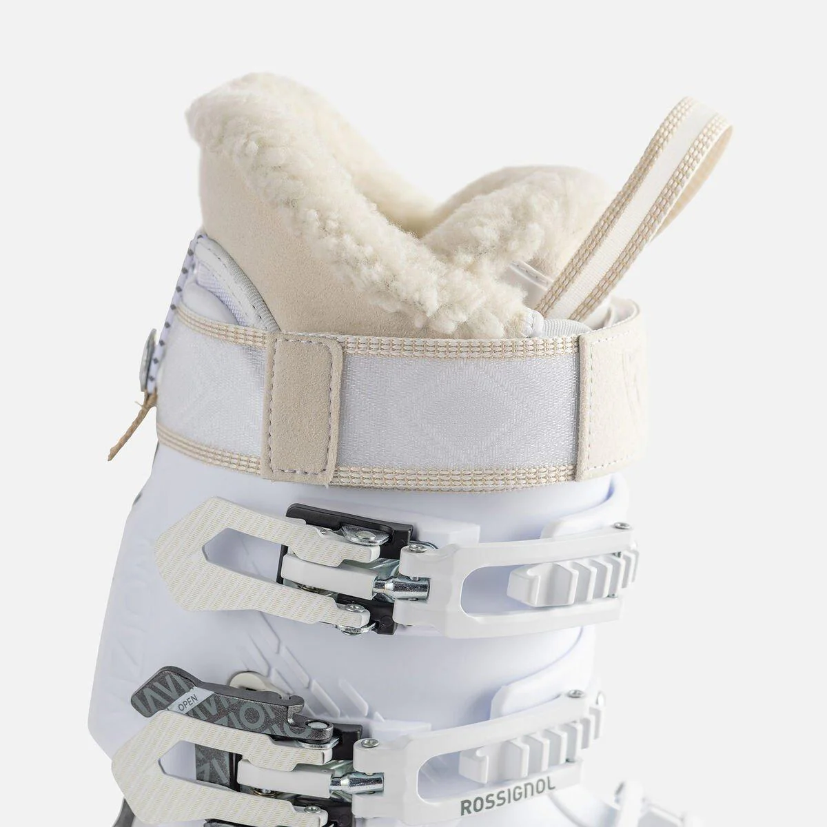 Women's Vizion 4B Pro 80 GW Ski Boots - White - Image 6