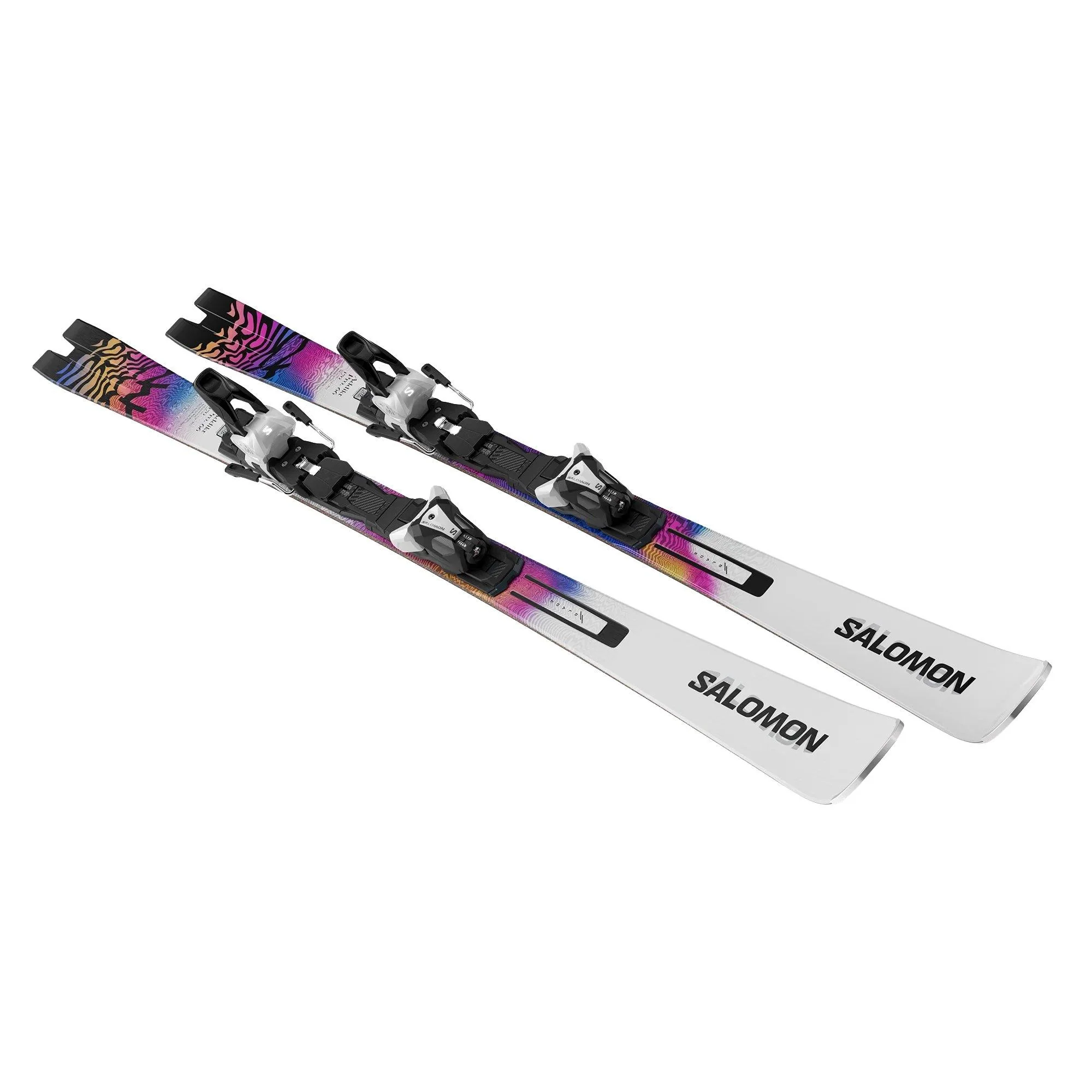 Addikt Pro 66 with Mi12 Binding - White / Multi - Image 3