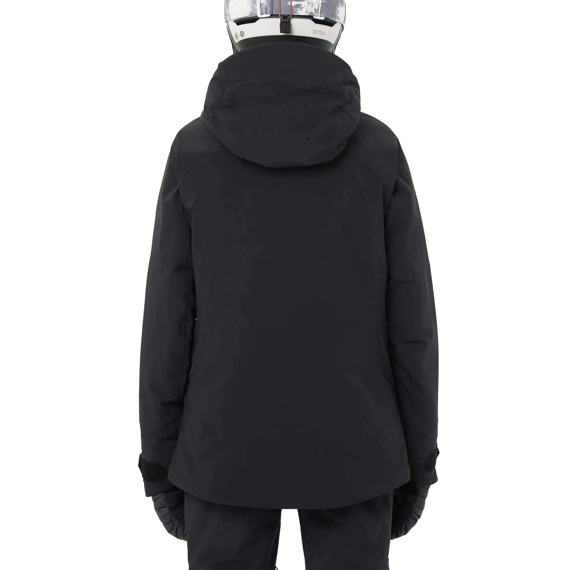 Women's Brilliant Insulated Ski Jacket - Black - Image 4