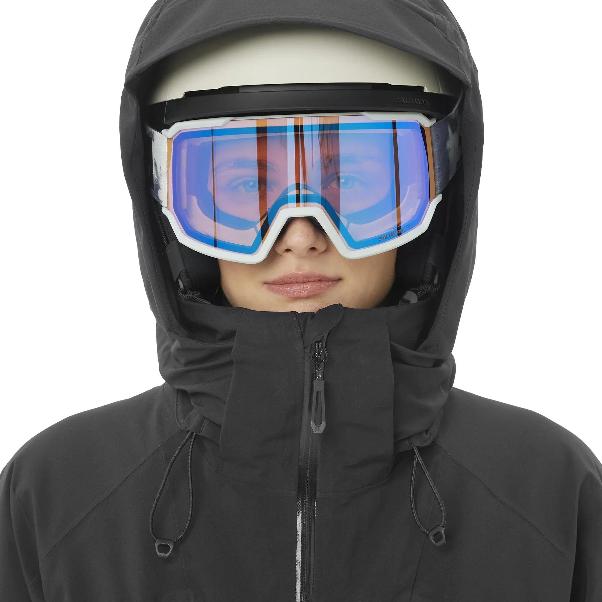 Women's Brilliant Insulated Ski Jacket - Black - Image 5
