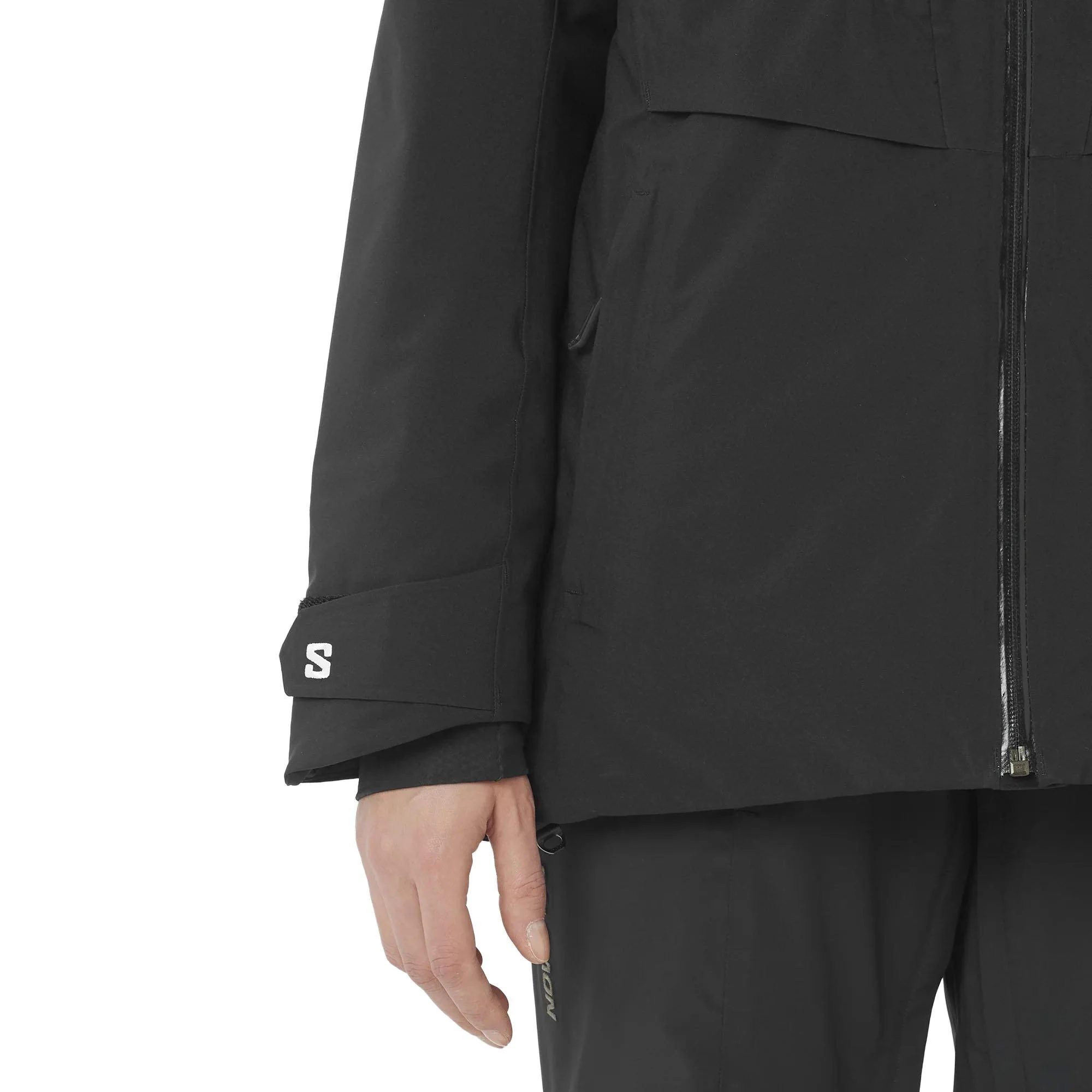 Women's Brilliant Insulated Ski Jacket - Black - Image 6