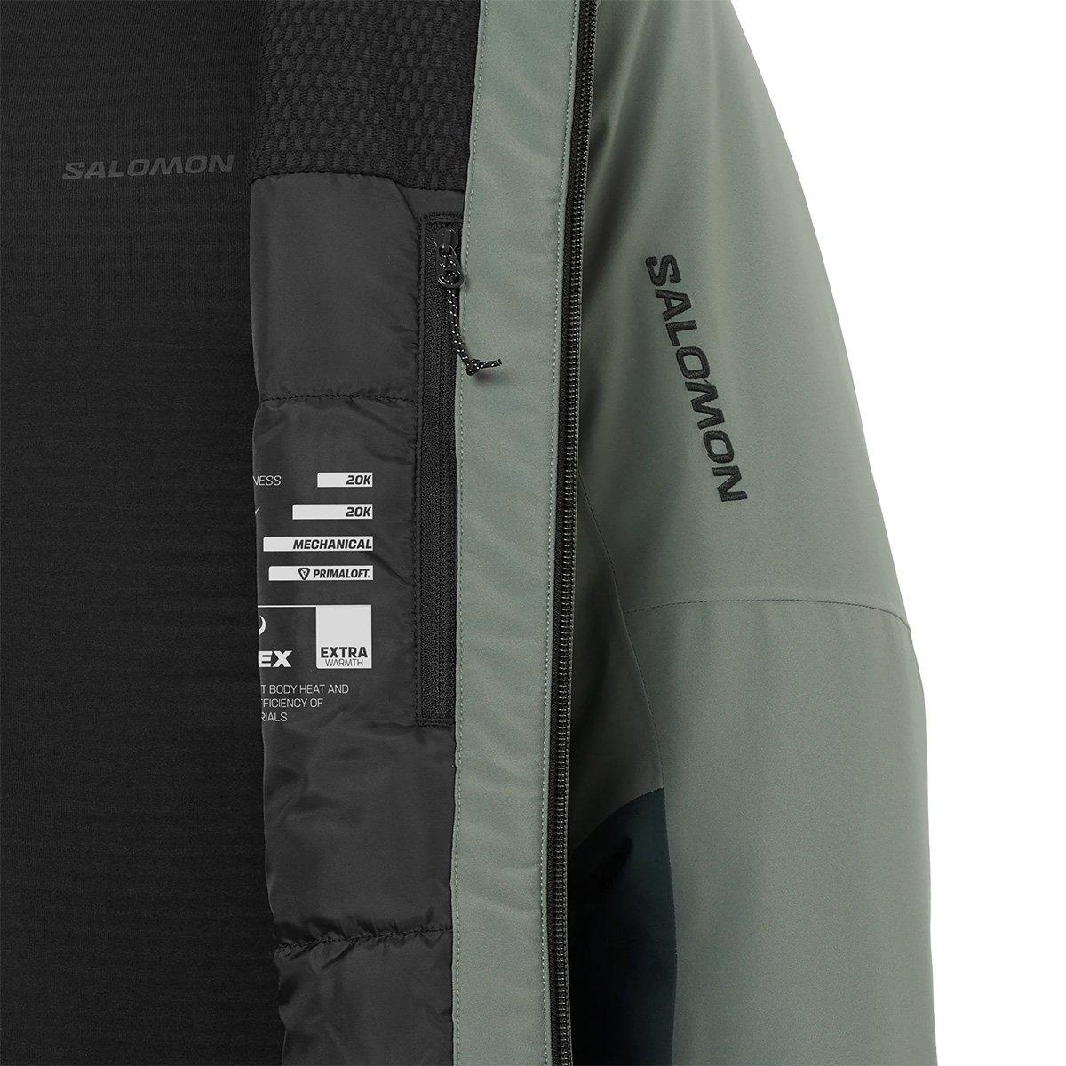 Men's Brilliant Insulated Ski Jacket - Green - Image 8