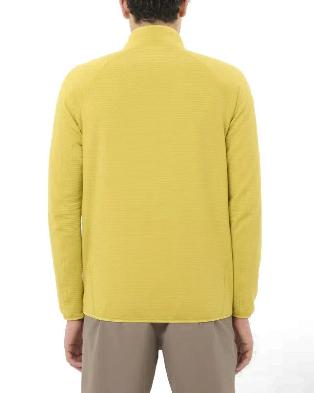 Men's Essential Lightwarm Half-Zip Fleece - Yellow - Image 3