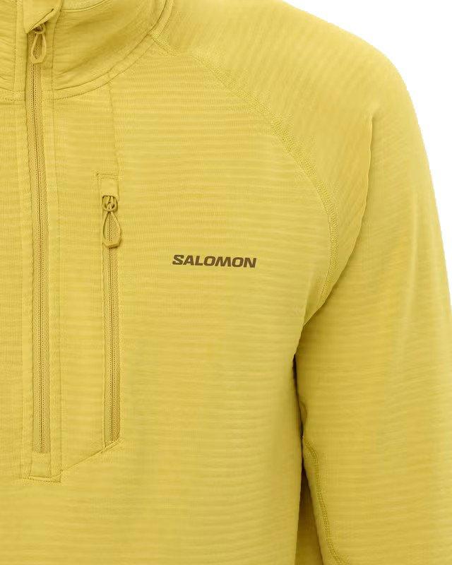 Men's Essential Lightwarm Half-Zip Fleece - Yellow - Image 4