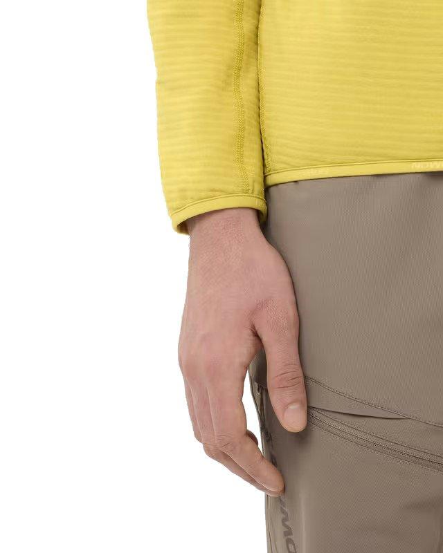 Men's Essential Lightwarm Half-Zip Fleece - Yellow - Image 6