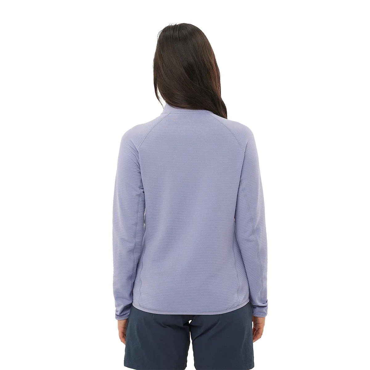 Women's Essential Lightwarm Half-Zip Fleece - Purple - Image 3