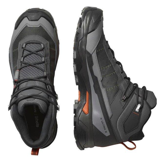 Men's X Ultra 5 Mid GORE-TEX Hiking Boots - Black - Image 4