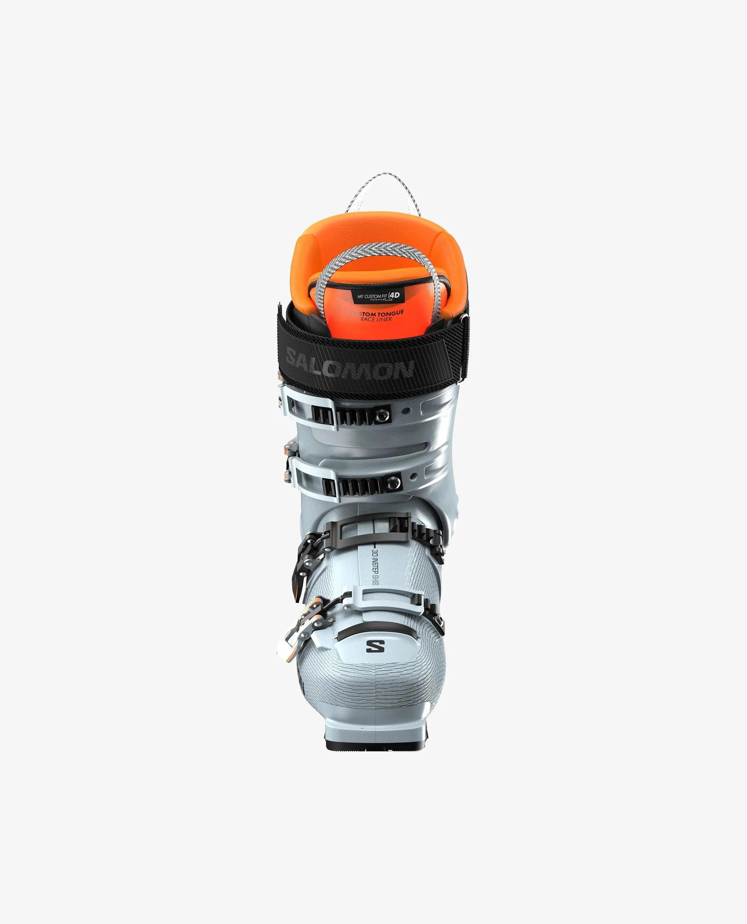 Men's S/Pro Alpha 120 Ski Boots - Grey / Black Orange - Image 3