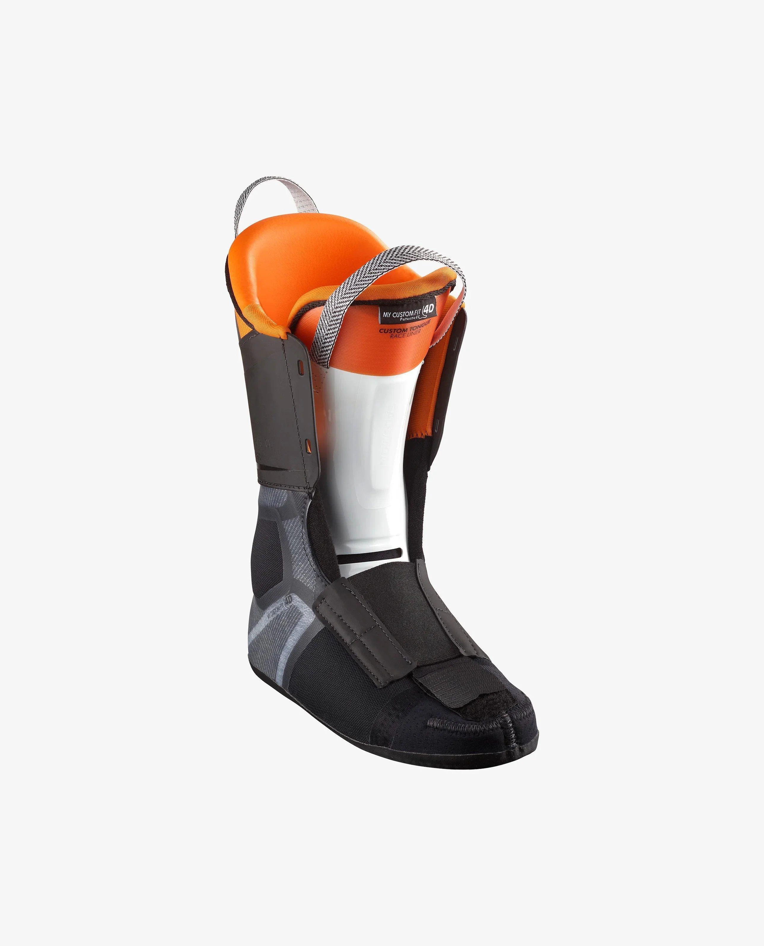 Men's S/Pro Alpha 120 Ski Boots - Grey / Black Orange - Image 4