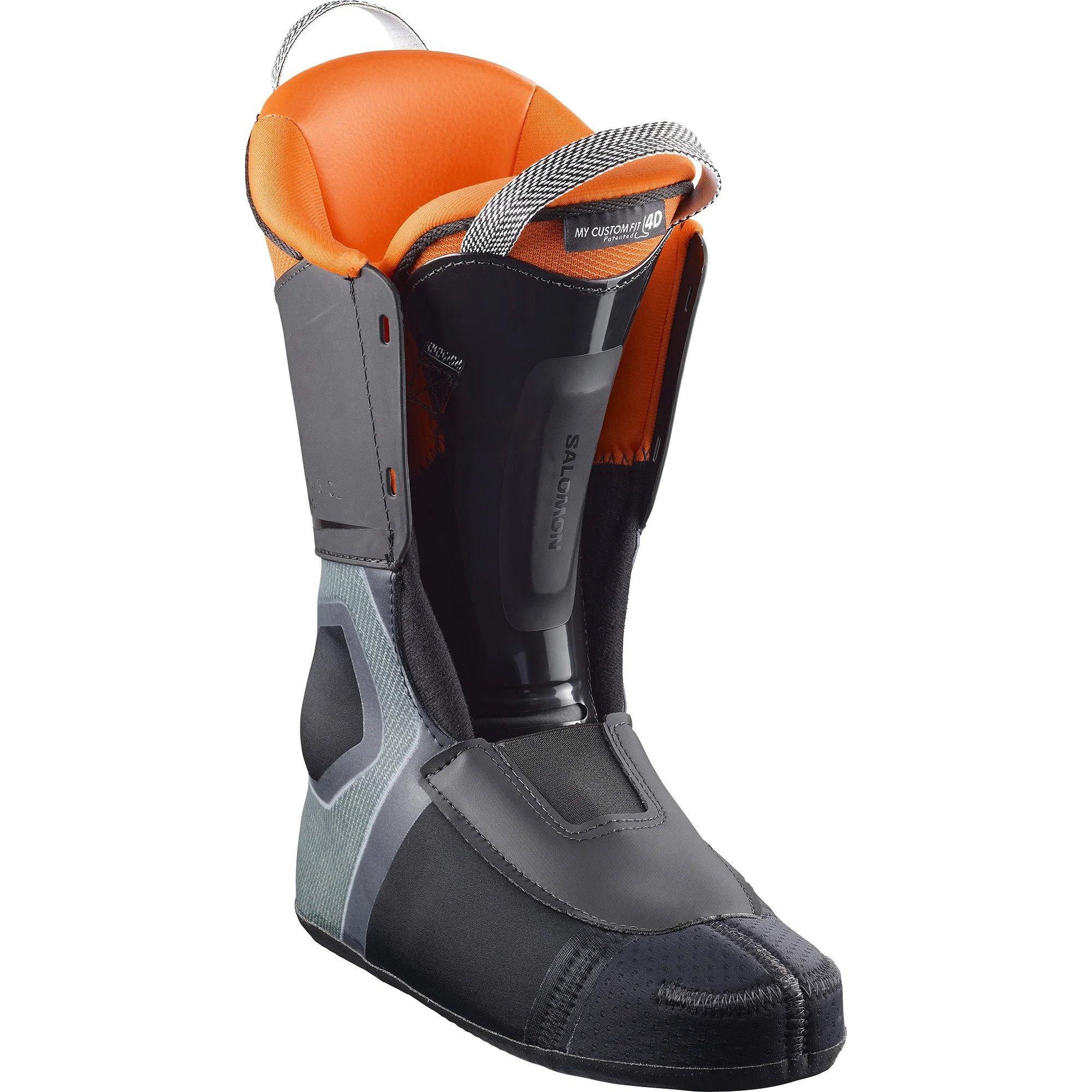 Men's S/Pro Supra BOA 110 Ski Boot - Black / Orange - Image 3