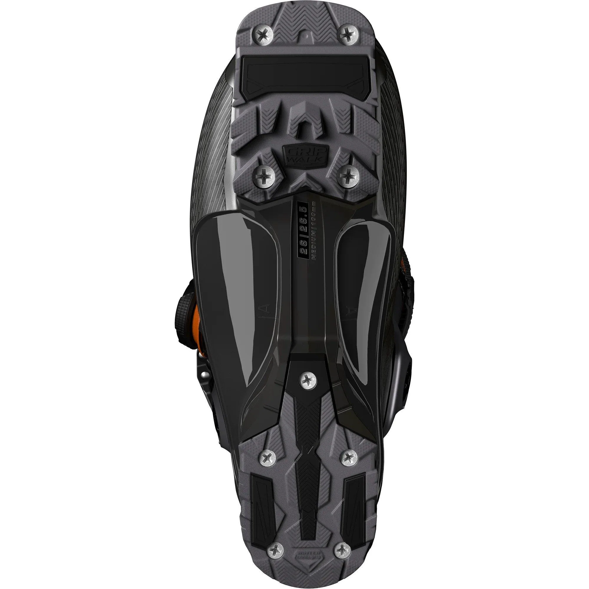Men's S/Pro Supra BOA 110 Ski Boot - Black / Orange - Image 4
