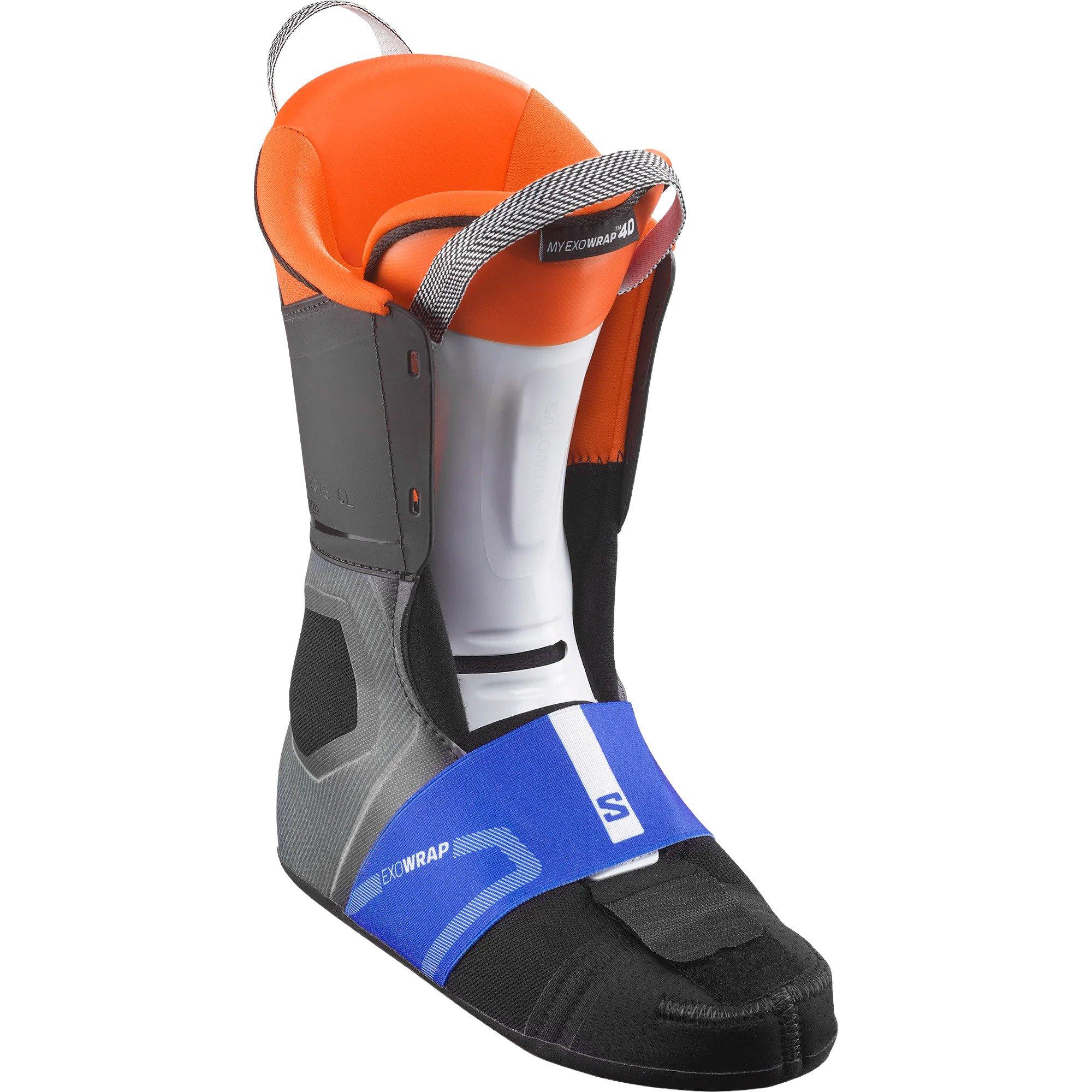 Men's S/Pro Supra Dual BOA 120 Ski Boot - Humus / Black / Orange - Image 2