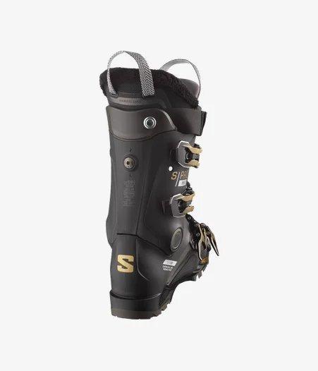 Women's S/Pro Medium Volume (MV) 90 Ski Boots - Black/Gold - Image 4