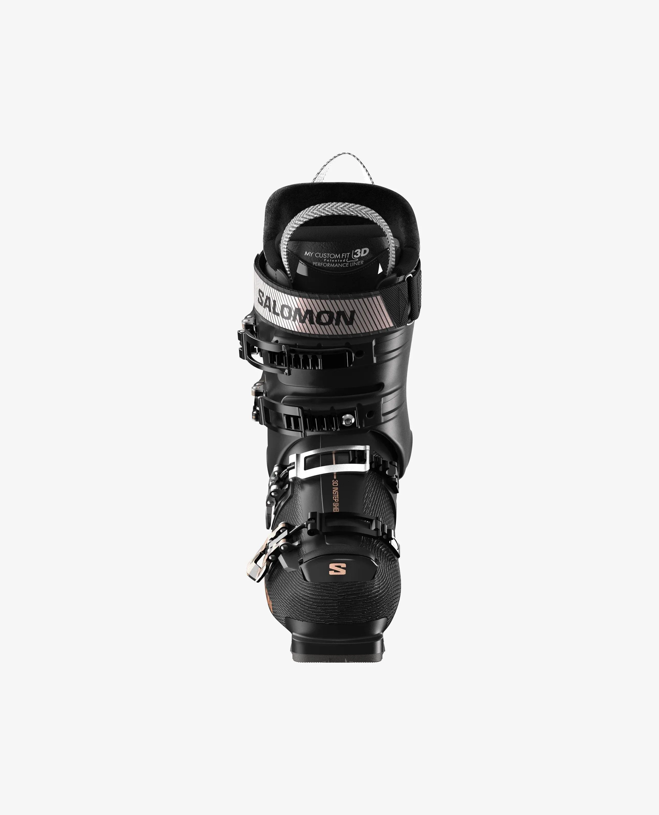 Women's S/Pro Alpha 90 Ski Boots - Black / Rose Gold - Image 3