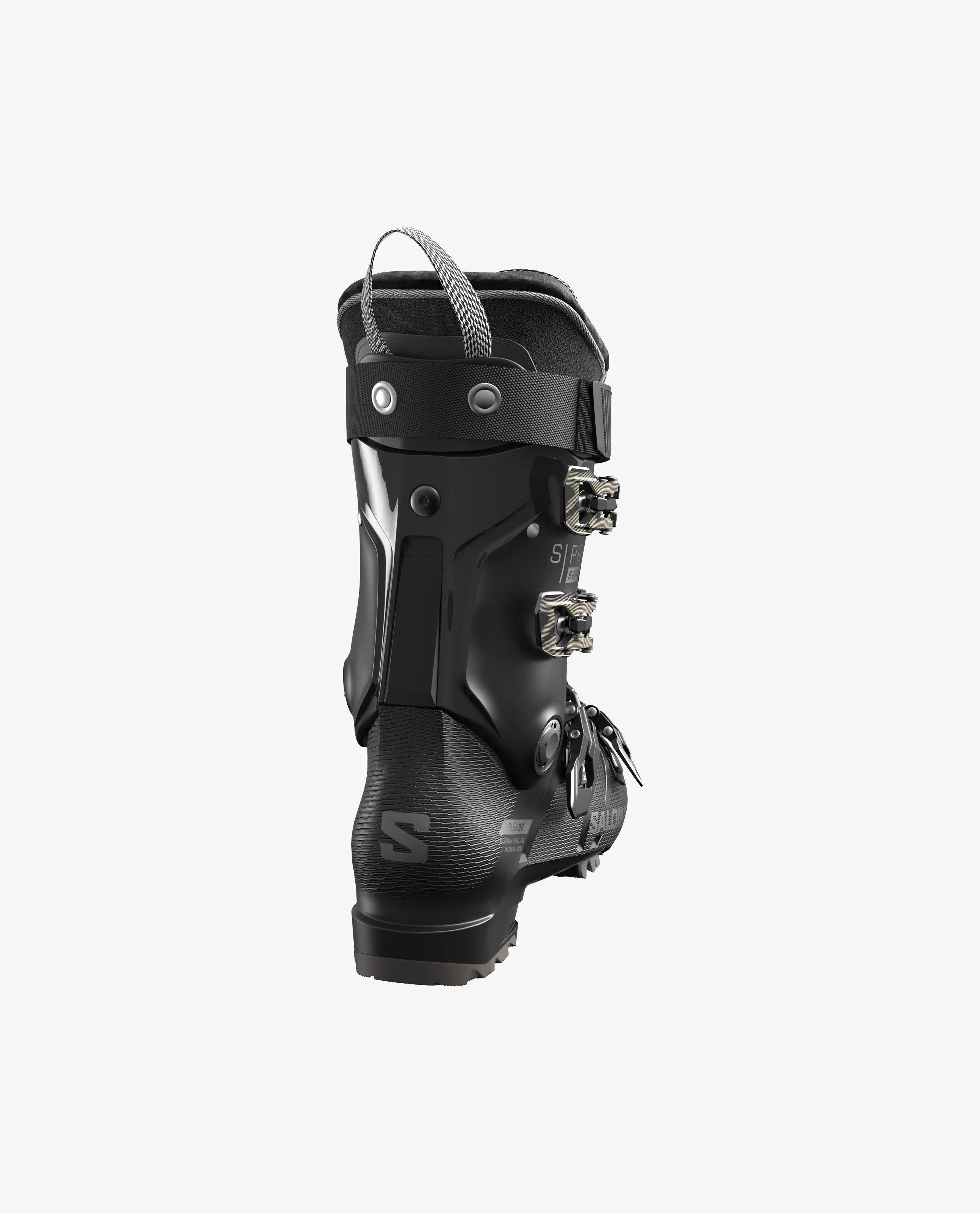 Women's S/Pro Supra 90 Ski Boots - Black / Light Bronze - Image 2