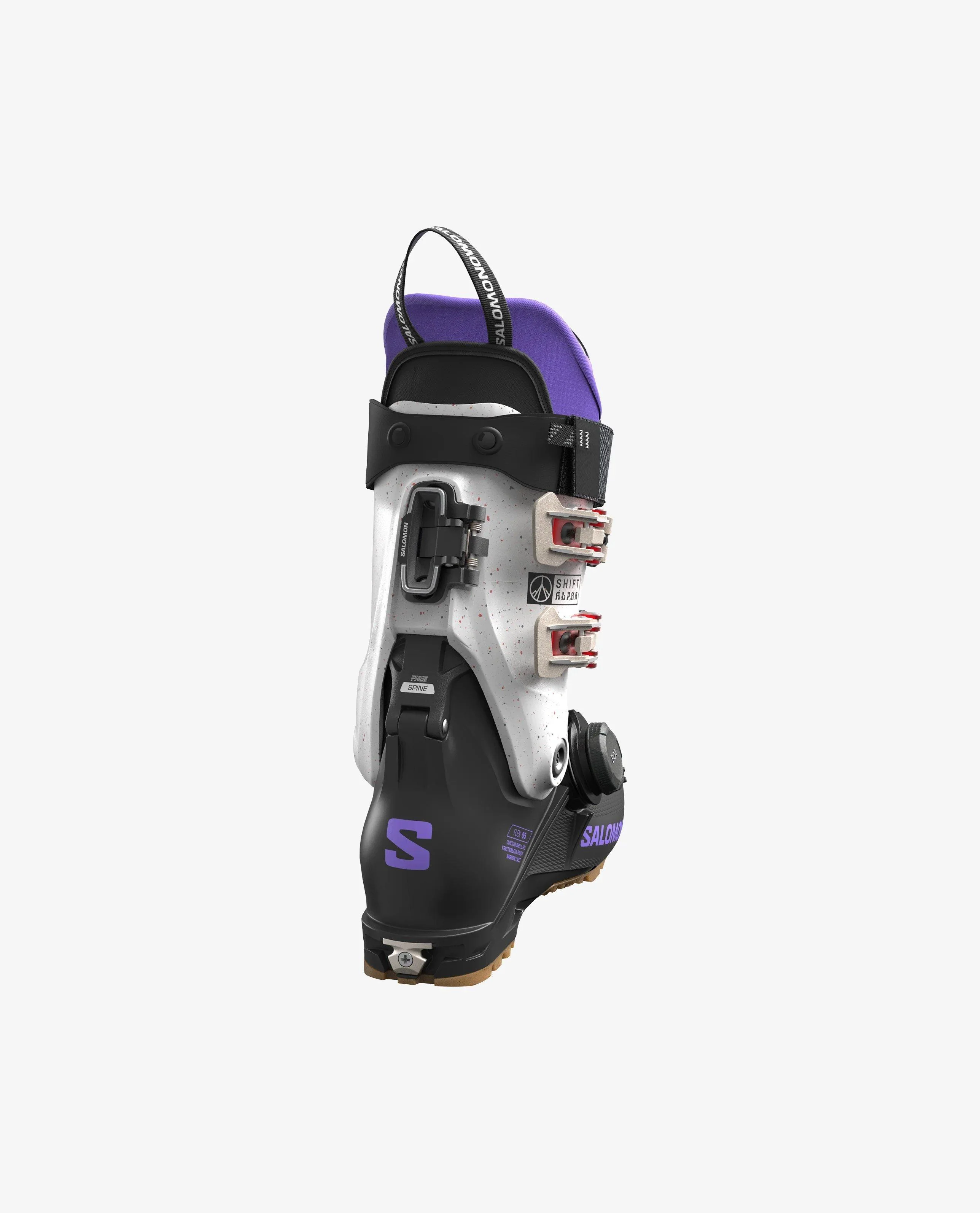 Women's Shift Alpha Boa 95 Ski Boots - Black / Purple - Image 2