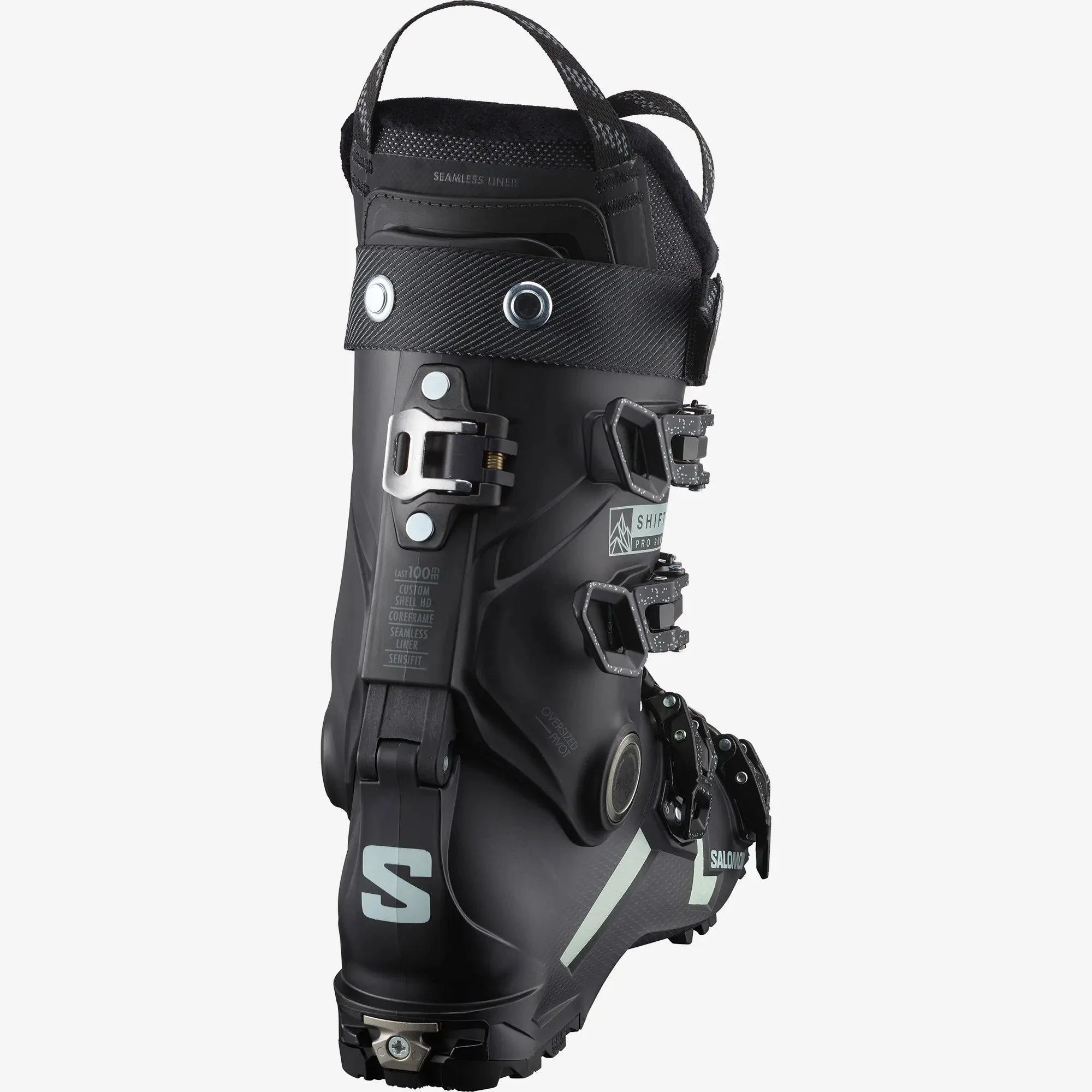 Women's Shift Pro 90 AT - Black White Moss - Image 3