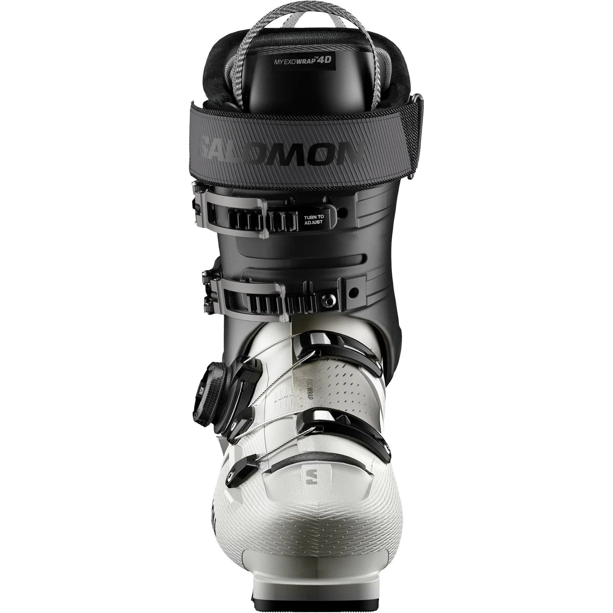 Women's S/Pro Supra BOA 105 Ski Boot - Grey / Aurora / Black - Image 3