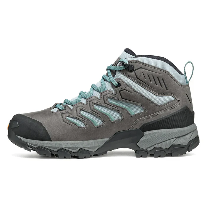 Women's Moraine Mid GORE-TEX Walking Boots - Grey / Blue - Image 2