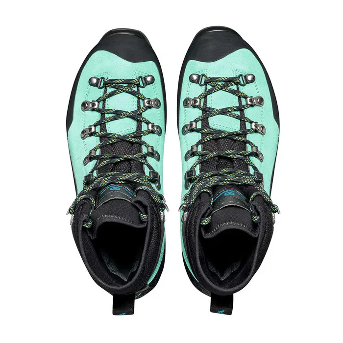 Women's Mont Blanc Pro GORE-TEX Mountaineering Boots - Green/Blue - Image 3