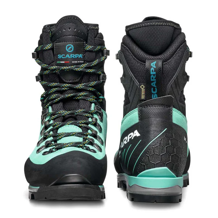 Women's Mont Blanc Pro GORE-TEX Mountaineering Boots - Green/Blue - Image 5