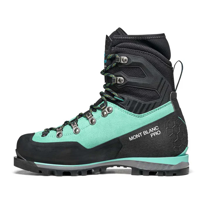 Women's Mont Blanc Pro GORE-TEX Mountaineering Boots - Green/Blue - Image 6