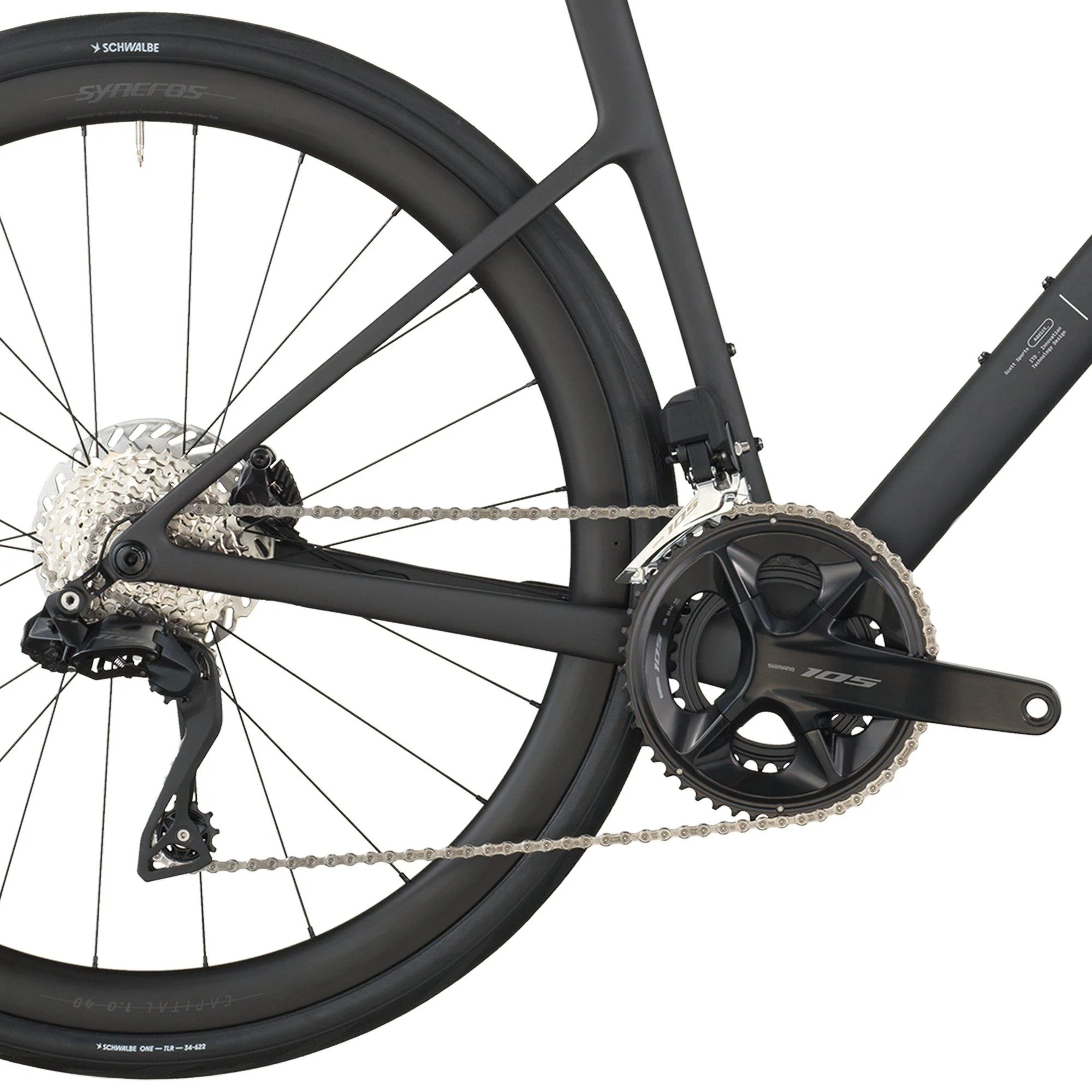 Addict 30 Road Bike - Black - Image 5