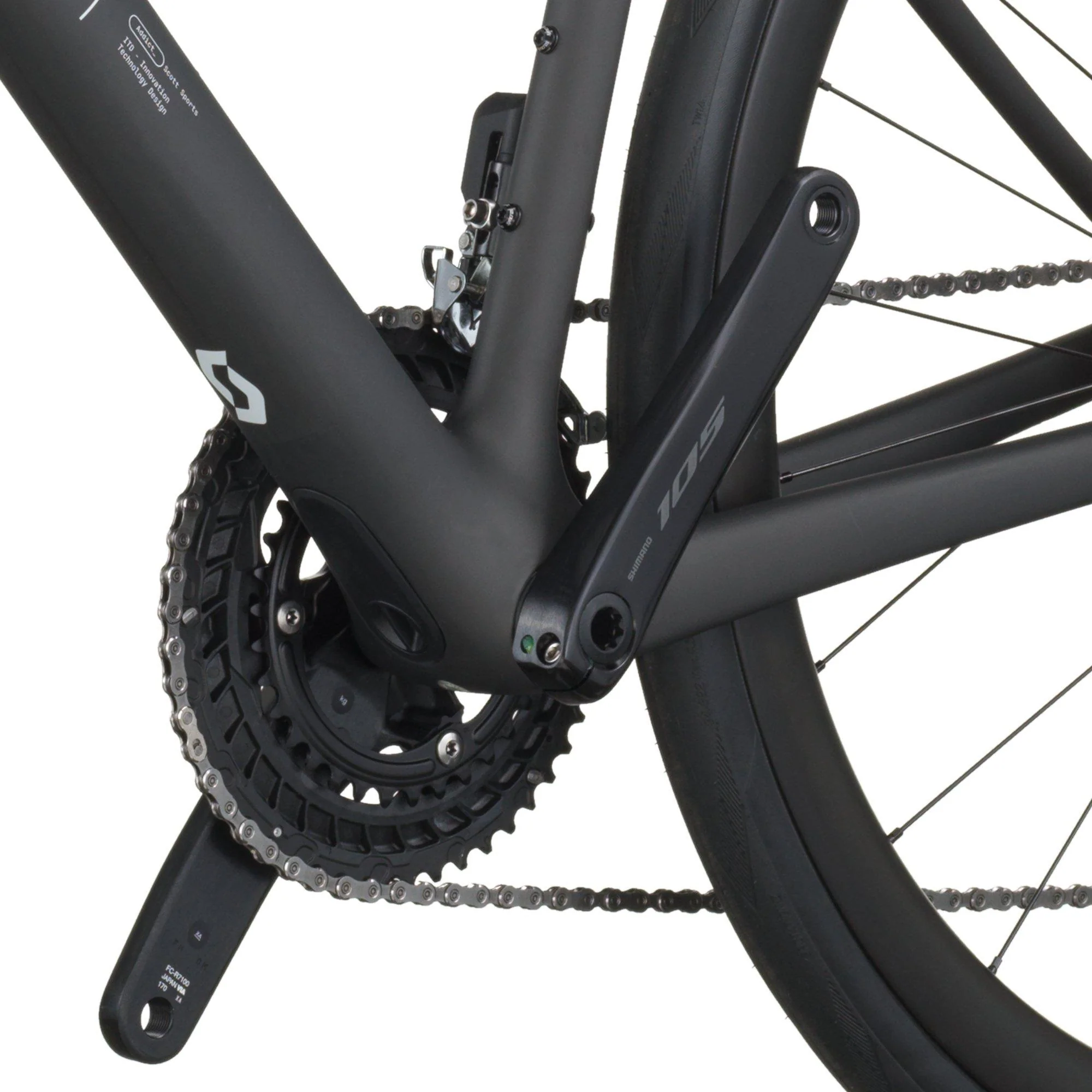 Addict 30 Road Bike - Black - Image 8