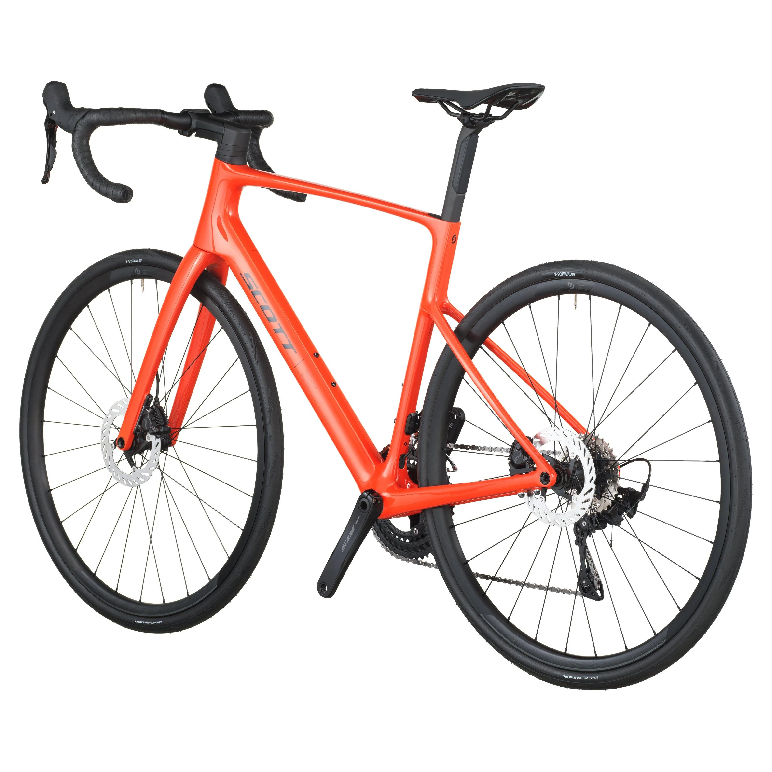 Addict 50 Road Bike - Orange - Image 3