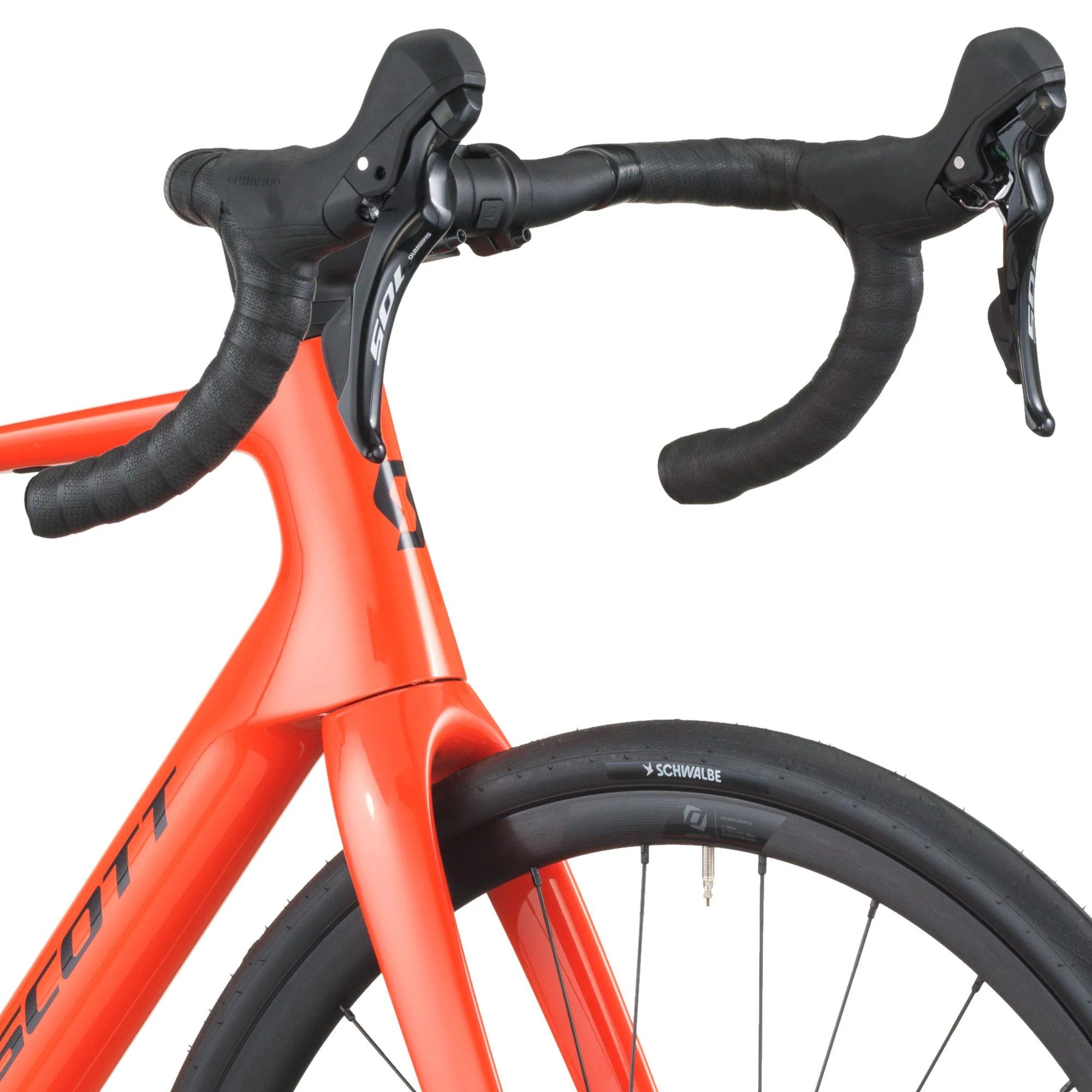 Addict 50 Road Bike - Orange - Image 4
