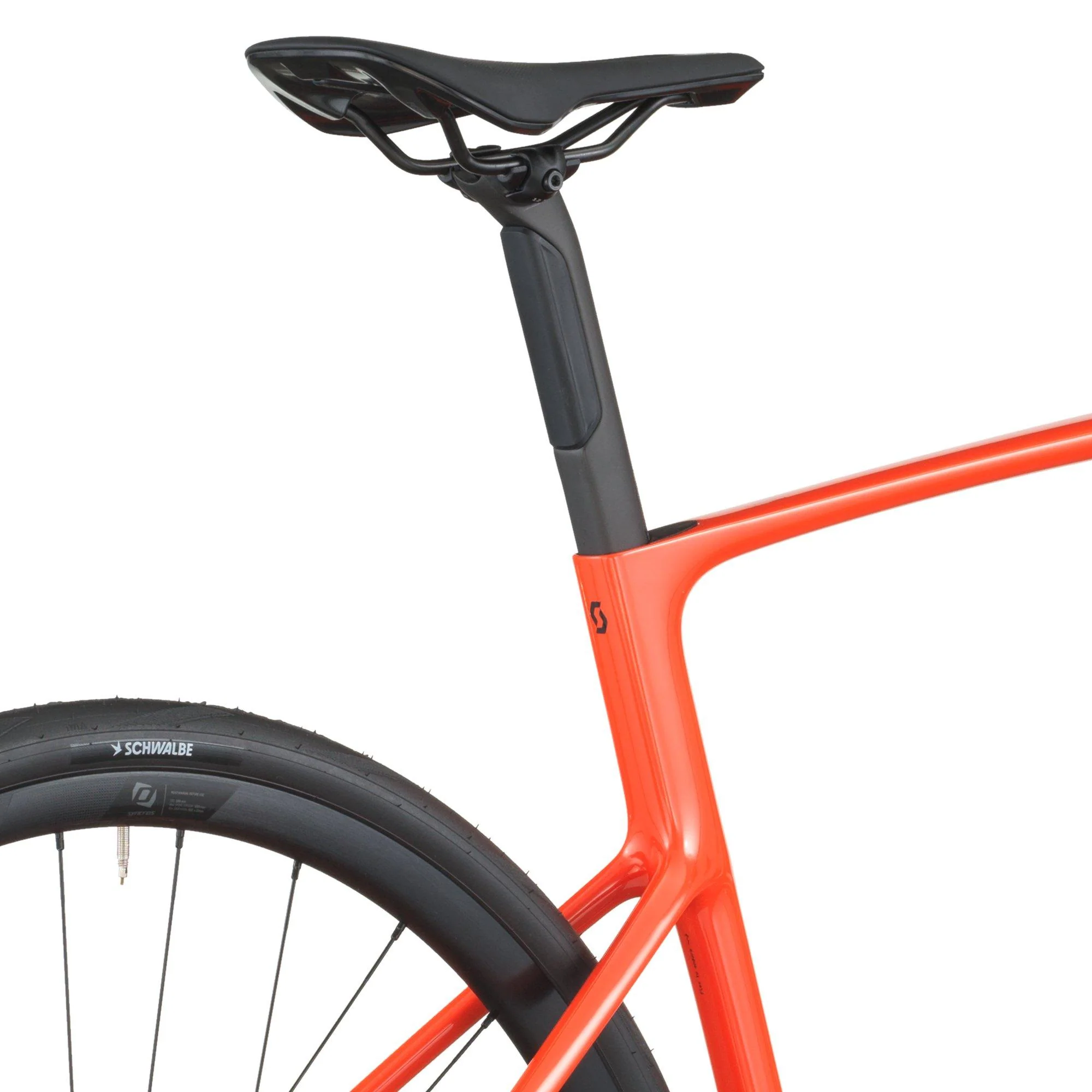 Addict 50 Road Bike - Orange - Image 7