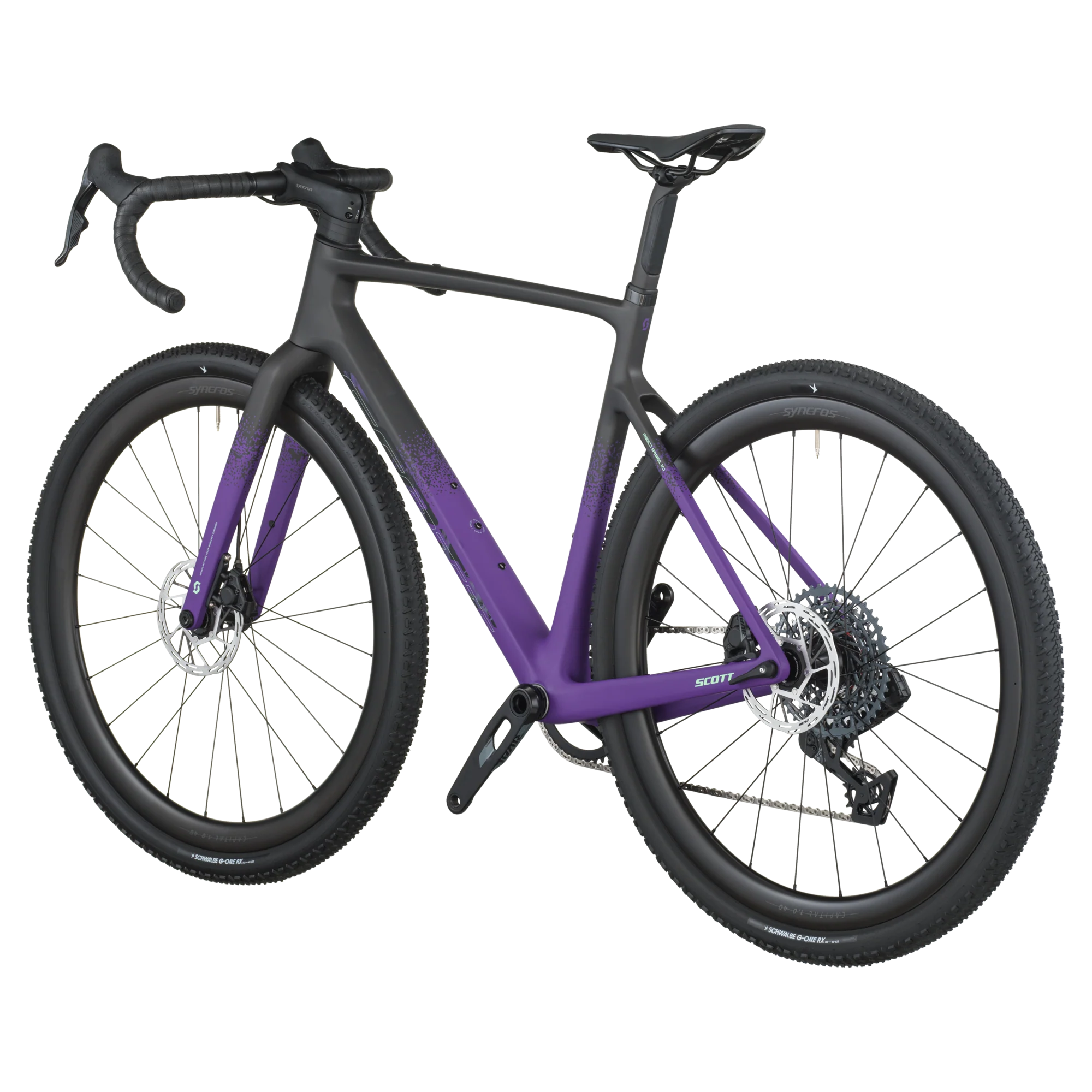 Addict Gravel 20 Gravel Bike - Black / Purple - Image 3