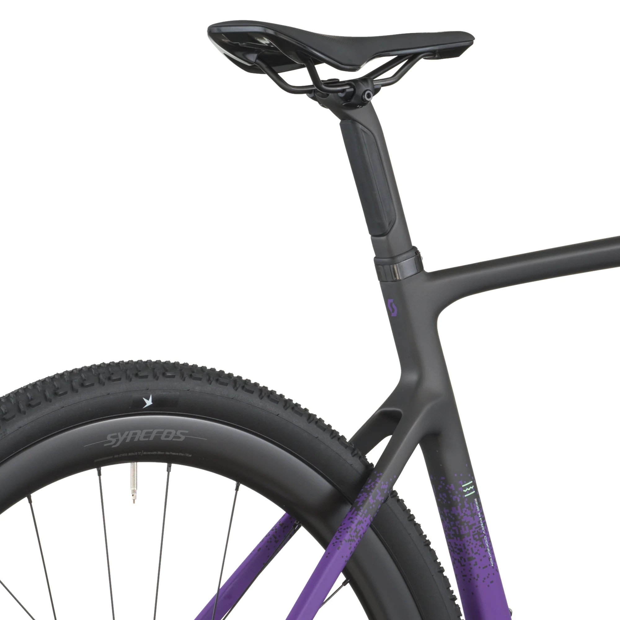 Addict Gravel 20 Gravel Bike - Black / Purple - Image 6