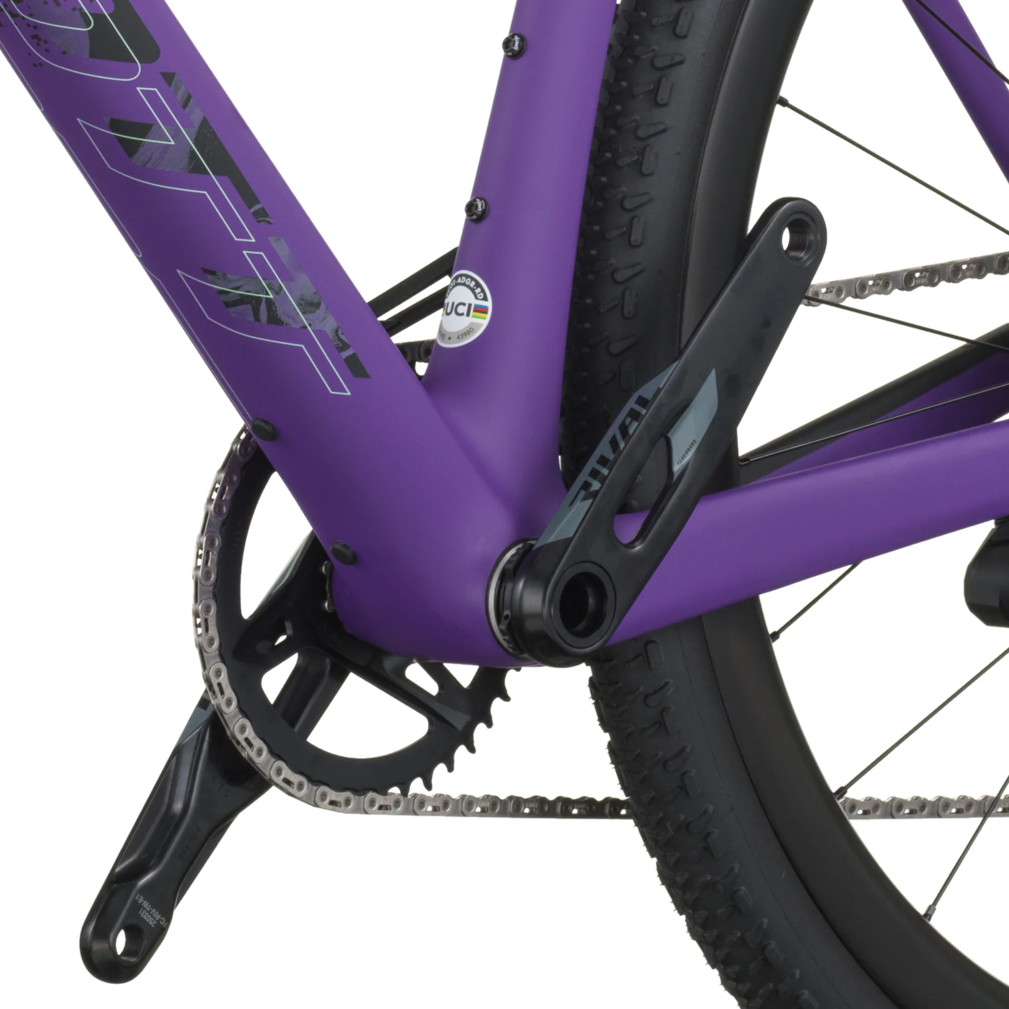 Addict Gravel 20 Gravel Bike - Black / Purple - Image 8