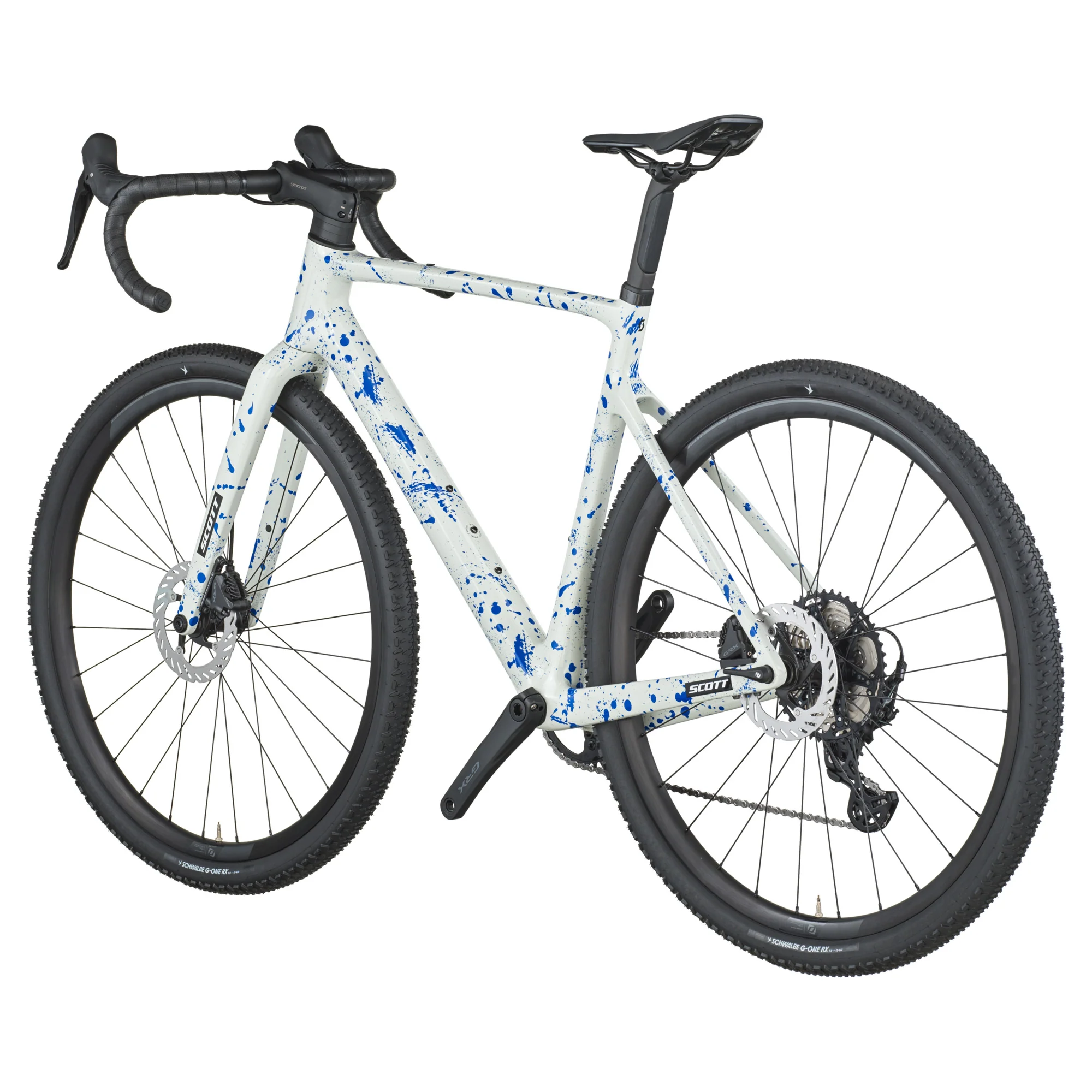Addict Gravel 30 Gravel Bike - White / Blue - Image 3